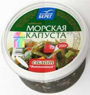 морская капуста консервированная польза и вред
