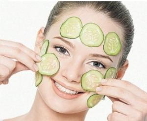 маска из свежих огурцов для лица