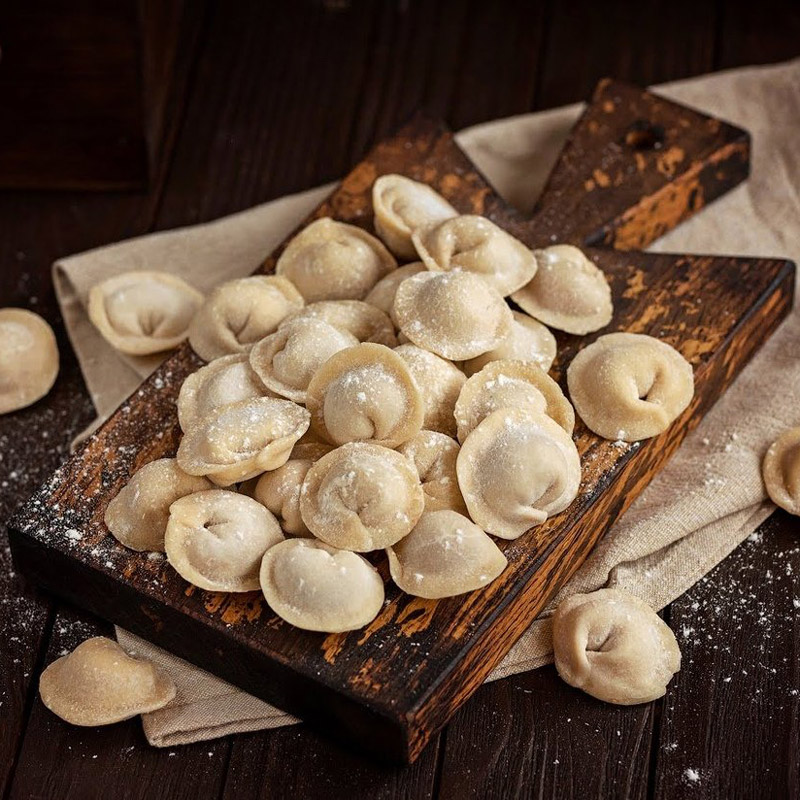 Фермерские пельмени ручной лепки по доступной цене