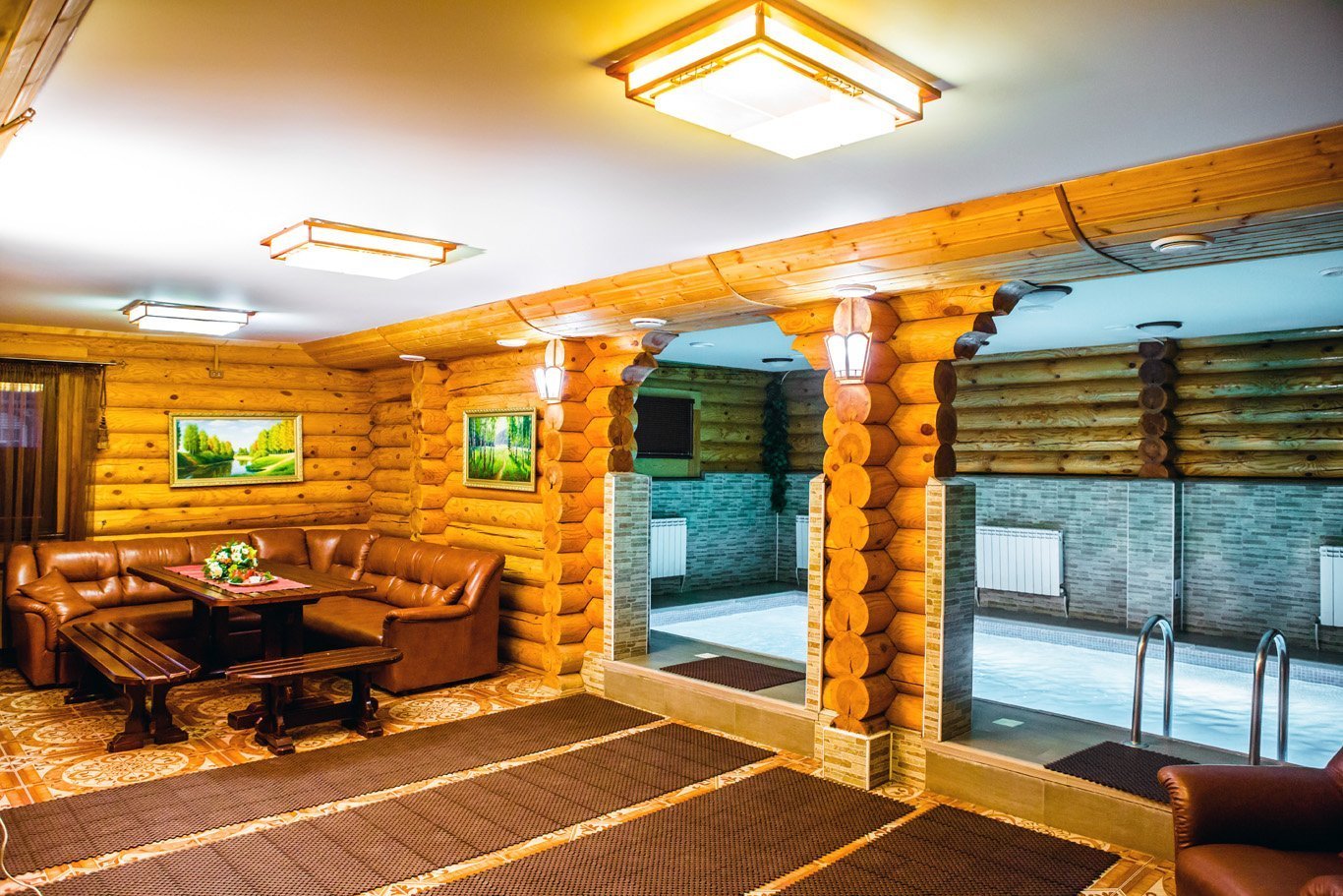 Первое посещение сауны