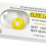 Желтые линзы на Хэллоуин