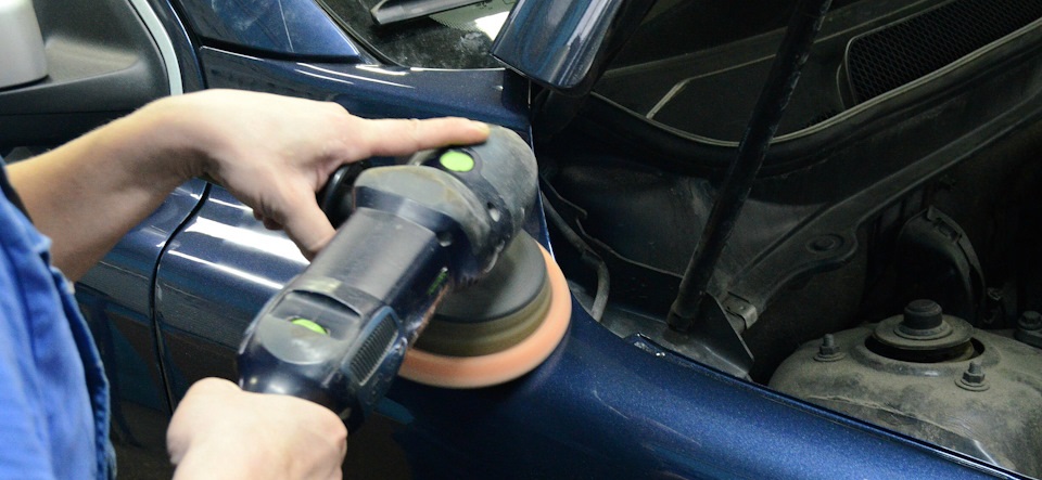 Полировка кузова: этапы подготовки поверхности