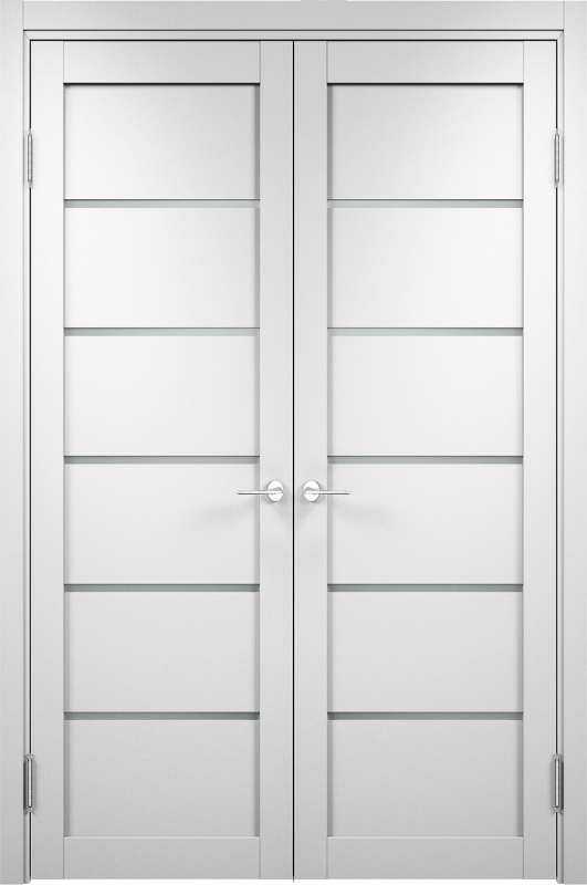 Плюсы двухстворчатых дверей