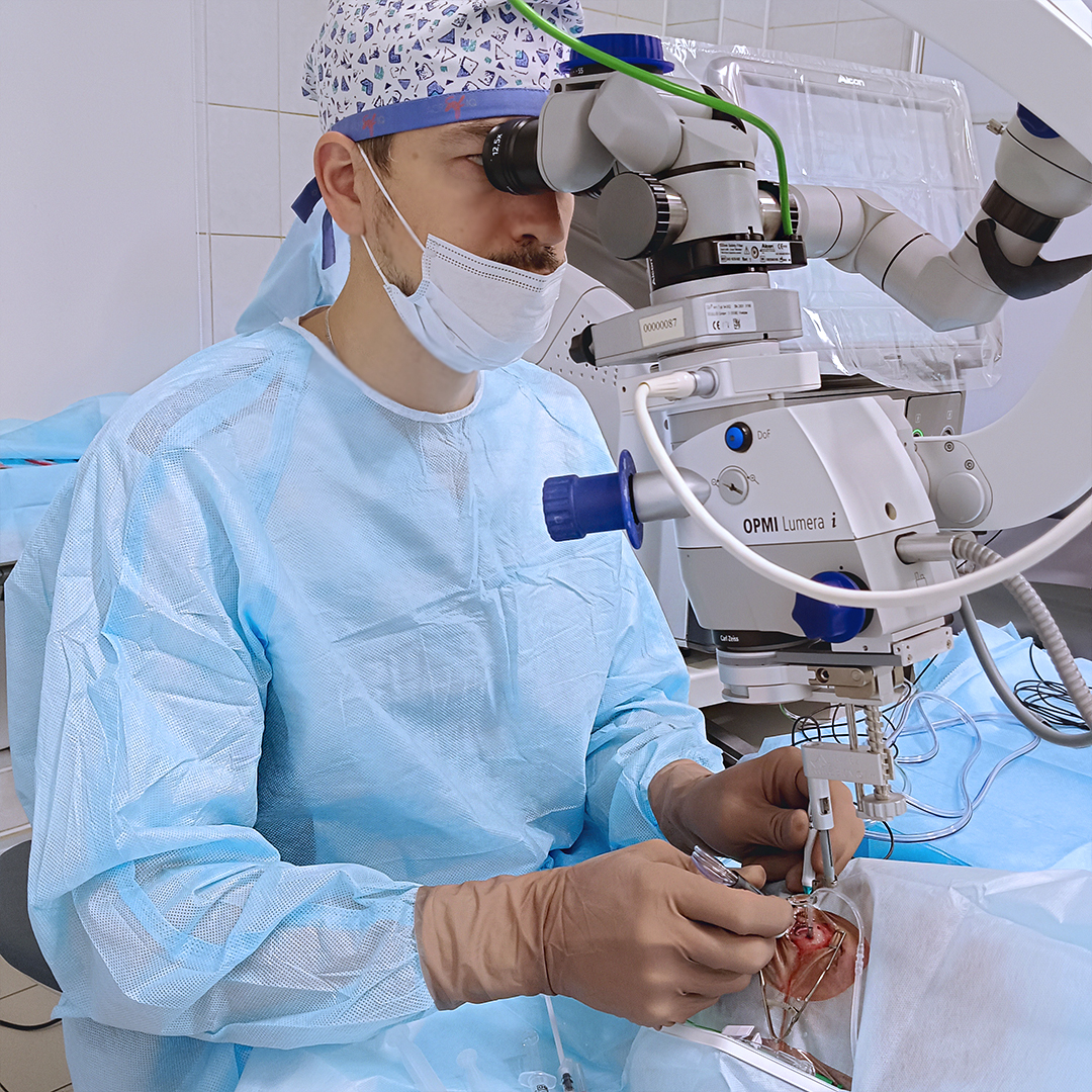 Почему после витрэктомии мутное изображение