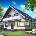 Проекты домов с мансардой