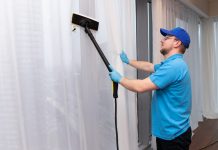 Где выполнить химчистку штор