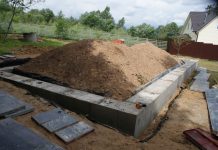 Как делать незаглубленный фундамент