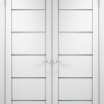 Плюсы двухстворчатых дверей