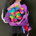 Радужные розы: символика и магия цветного великолепия